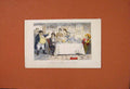 Original Old Antique Print C1860 Mr Jorrocks Retwin Family Greeting Victorian