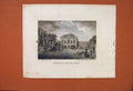 Original Old Antique Print Middlesex Sessions House Fine Art C1883 Victorian