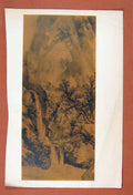 Original Old Antique Print Waterfall Rock Mountain Eastern Orentail Fine Art