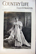 Original Old Antique Print Country Life Approx. 40 Pictures October 9Th 1897