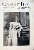Original Old Antique Print Country Life Approx. 40 Pictures Spetember 17Th 1898