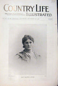 Original Old Antique Print Country Life Approx. 40 Pictures November 5Th 1898