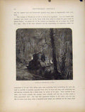 Original Old Antique Print Ocklawaha River Night Wood Engraved Fine Art