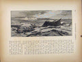 Original Old Antique Print Wood Engraving Fine Art Graveyard C1872 Victorian