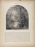Original Old Antique Print Potomac Harpers Ferry C1872 Engravings 19th