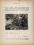Original Old Antique Print Harpers Ferry Mill Antietam Road Engraving
