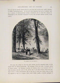 Original Old Antique Print Schuylkill Lansdowne Fine Art Wood Engraving
