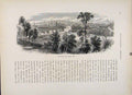 Original Old Antique Print Harrisburg Brants Hill Fine Art Engraving