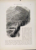 Original Old Antique Print Wood Engraving North Point C1872 Art 19th