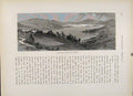 Original Old Antique Print Lake George Glens Falls Road Wood Engraving