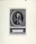 Original Old Antique Print Algeron Sidney Portrait Fine Art C1830 19th Century
