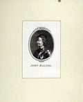 Original Old Antique Print Portrait John Baliol Fine Art C1830 People 19th