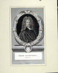 Original Old Antique Print Henry Sacheverel C1830 Portrait People 19th Century