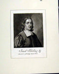Original Old Antique Print Fine Art C1830 Josiah Keeling Portrait People 19th