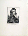 Original Old Antique Print Fine Art C1830 Thomas Blood Stole Crown 19th Century