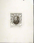 Original Old Antique Print Henricus Garnetus Portrait Fine Art C1830 19th