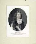 Original Old Antique Print Henry Martin C1830 Fine Art Portrait 19th Century