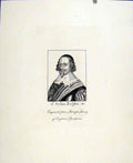 Original Old Antique Print Francis Geose Portrait Fine Art C1830 People 19th