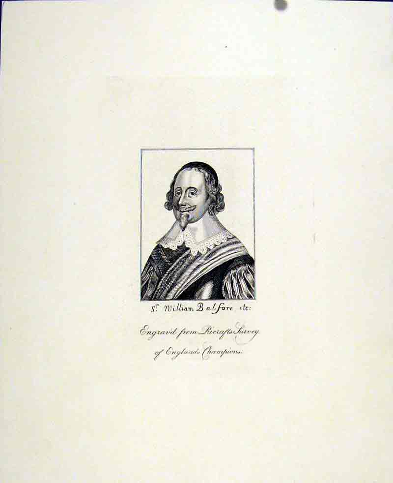 Original Old Antique Print Francis Geose Portrait Fine Art C1830 People 19th