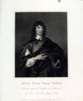Original Old Antique Print C1830 William Howard Discount Stafford 19th Century