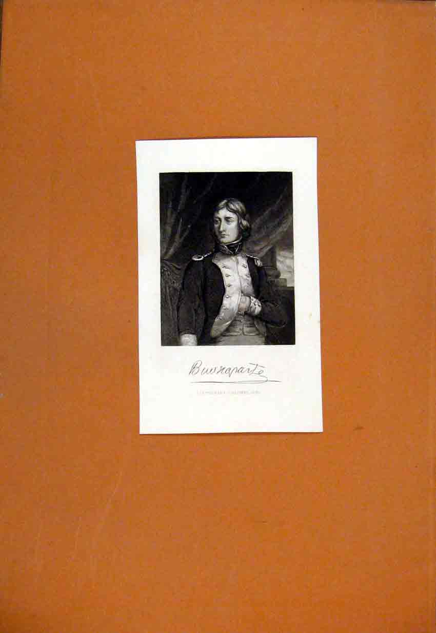 Original Old Antique Print Lieutenant Colonel Portrait Fine Art 1829 19th
