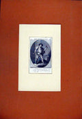 Original Old Antique Print King Henry Vi Mr Baddeley Peter Portrait C182 19th