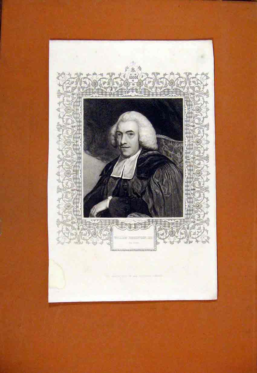Original Old Antique Print Portrait C1829 William Robertson Fine Art 19th