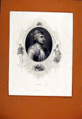 Original Old Vintage Print Portrait Stephen King Fine Art C1929 20th Century