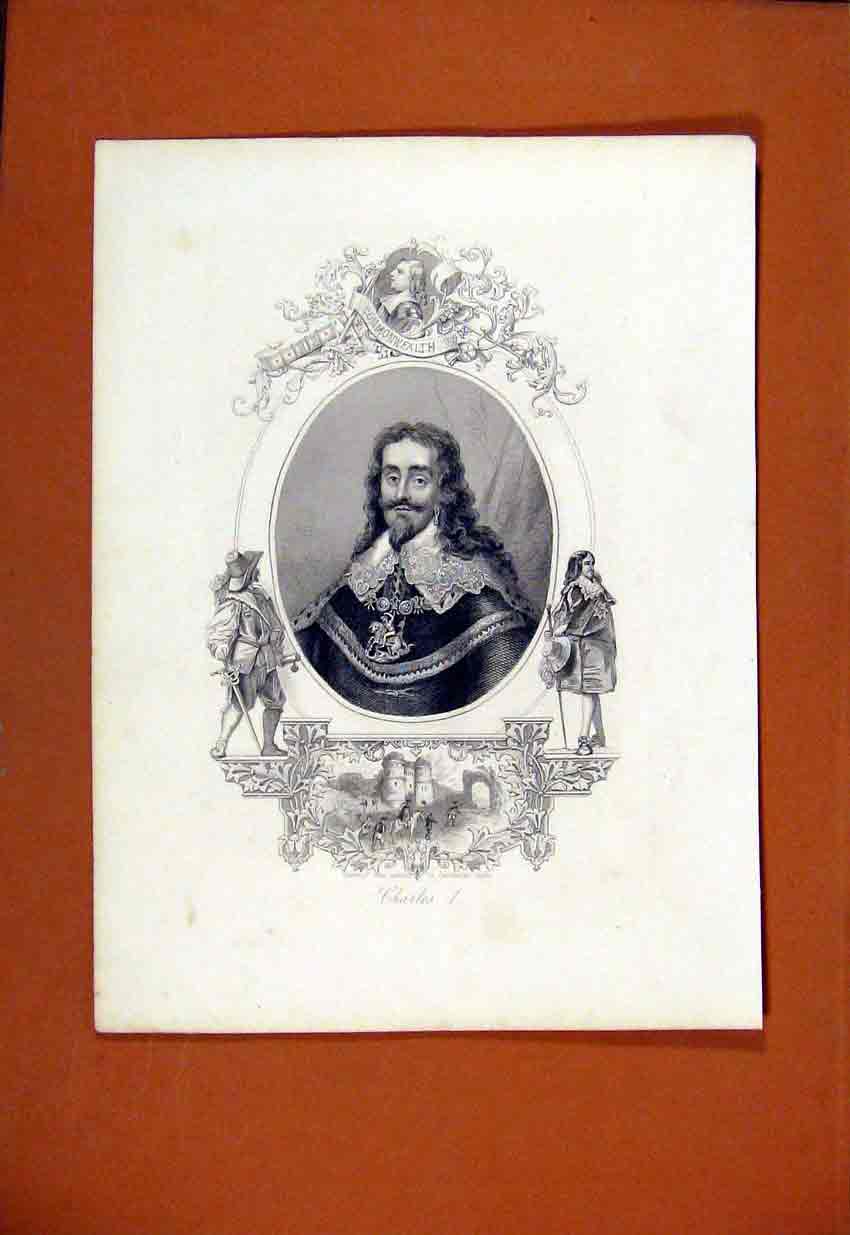 Original Old Vintage Print Portrait CharlesFirst C1929 Fine Art