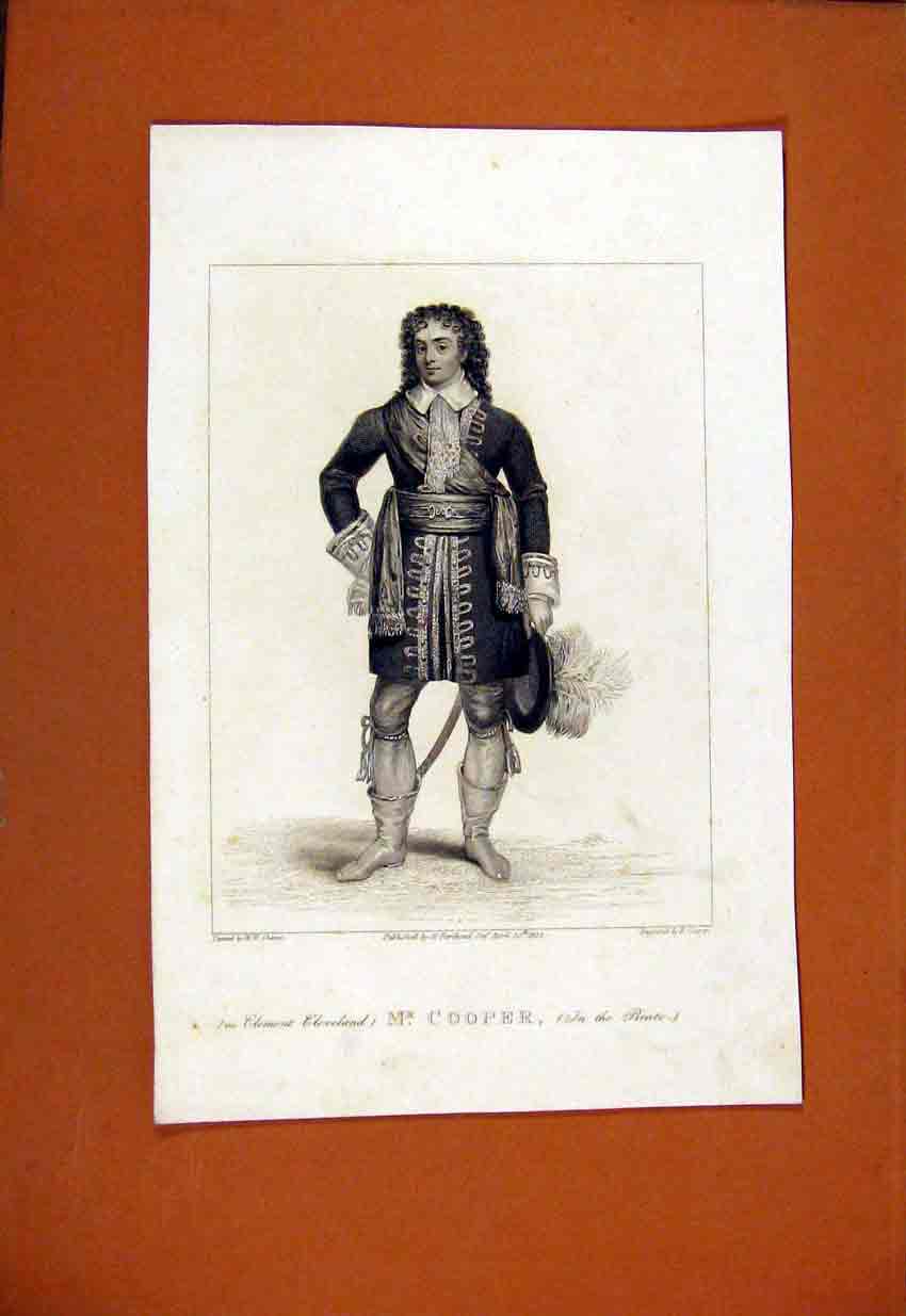 Original Old Vintage Print Mr Cooper Clement Cleveland C1929 Portrait 20th