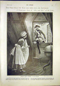Old Antique Print Lyric Theatre Mice Men Blcokhouse Africa Kitchener 1902 20th