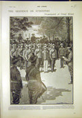 Old Antique Print Scheepers Graaf Reinet Africa Boer Coronation Robe 1902 20th