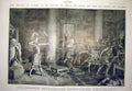 Original Old Antique Print Ulysses Ithaca Play Theatre Scene Pegram 1902 20th