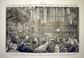 Original Old Antique Print Chamberlain Guildhall Corporation City London 1902