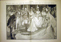 Original Old Antique Print Buckingham Palace King Court Peace Proclamation 1902