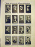 Original Old Antique Print Coronation Honours Portrait Prince Duke Sheriff 1902