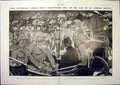 Original Old Antique Print Kitchener England Paddington Constitution Hill 1902