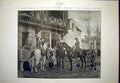 Original Old Antique Print Pope Leo Xiii Meissonier Halting Inn Fine Art 1903