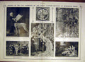 Original Old Antique Print Royal Academy Exhibition Burlington House 1903 20th