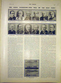 Original Old Antique Print Papal Pope Cardinal Portrait America Cup Yacht 1903