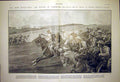 Original Old Antique Print Army Manoeuvres Lambourne Wood Cavalry French 1903