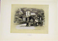 Original Old Vintage Print Speia Style Kioto Chinese China C1919 20th Century