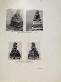 Original Old Vintage Print Iron Lions Temple Chiao Chun Cookery C1950 20th