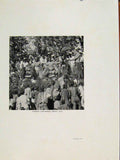 Original Old Antique Print Ref.142 Buddhist Lion Masque Peking C1914