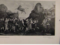 Original Old Antique Print Worship Gen Calf Filippino Lippi Fine Art