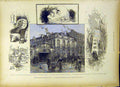 Original Old Antique Print Beranger Vendome Carnavalet Grenadiere 1885 Victorian