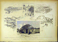 Original Old Antique Print Philippopoli Lepere Maritza Church Eveche Tepe 1885