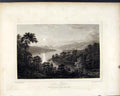 Original Old Antique Print Scotland Lakes C1836 Loch Katrine Perthshire 19th