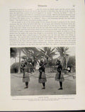 Original Old Vintage Print Death Dance Melanesia Fine Photograph C1931 20th