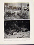 Original Old Vintage Print Graves Dutch New Guinea RoPlanks C1931 20th Century